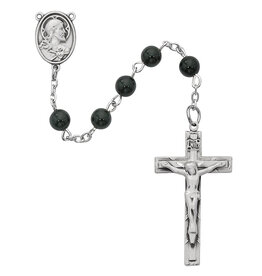 McVan 6MM Genuine Black Onyx Rosary