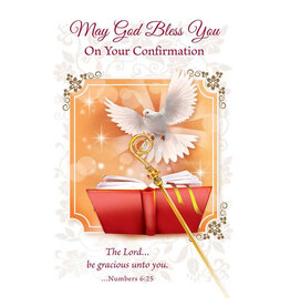 Alfred Mainzer May God Bless You On Your Confirmation Card