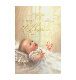 Alfred Mainzer On Your Baby's Baptism - Baptism Card