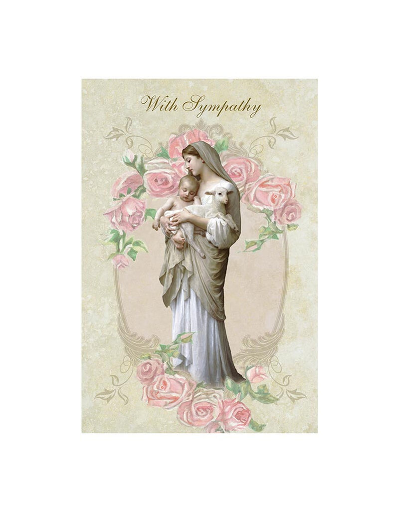 Alfred Mainzer With Sympathy Card