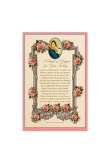Alfred Mainzer Prayer For Mothers Card - I Said a Prayer for You