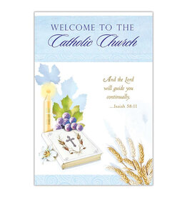 Alfred Mainzer Welcome to the Catholic Church OCIA Card