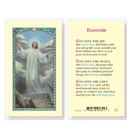 WJ Hirten Easter Tide Resurrection Holy Card