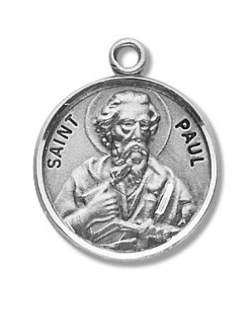 HMH Religious Sterling Silver St. Paul Apostle Medal