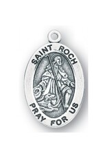 HMH Religious Sterling Silver St. Roch Medal