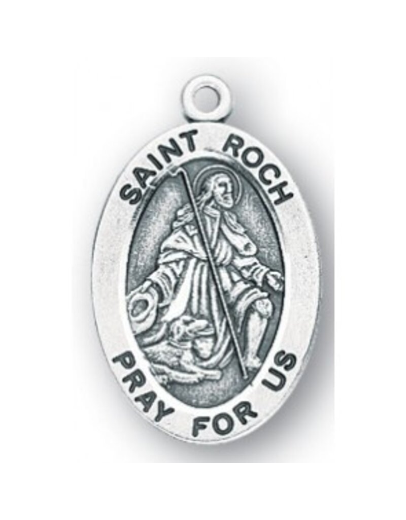 HMH Religious Sterling Silver St. Roch Medal