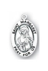 HMH Religious Sterling Silver St. Margaret Medal