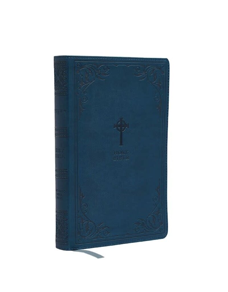 Catholic Bible Press NRSV Catholic Gift Bible (Comfort Print) - Teal Leathersoft