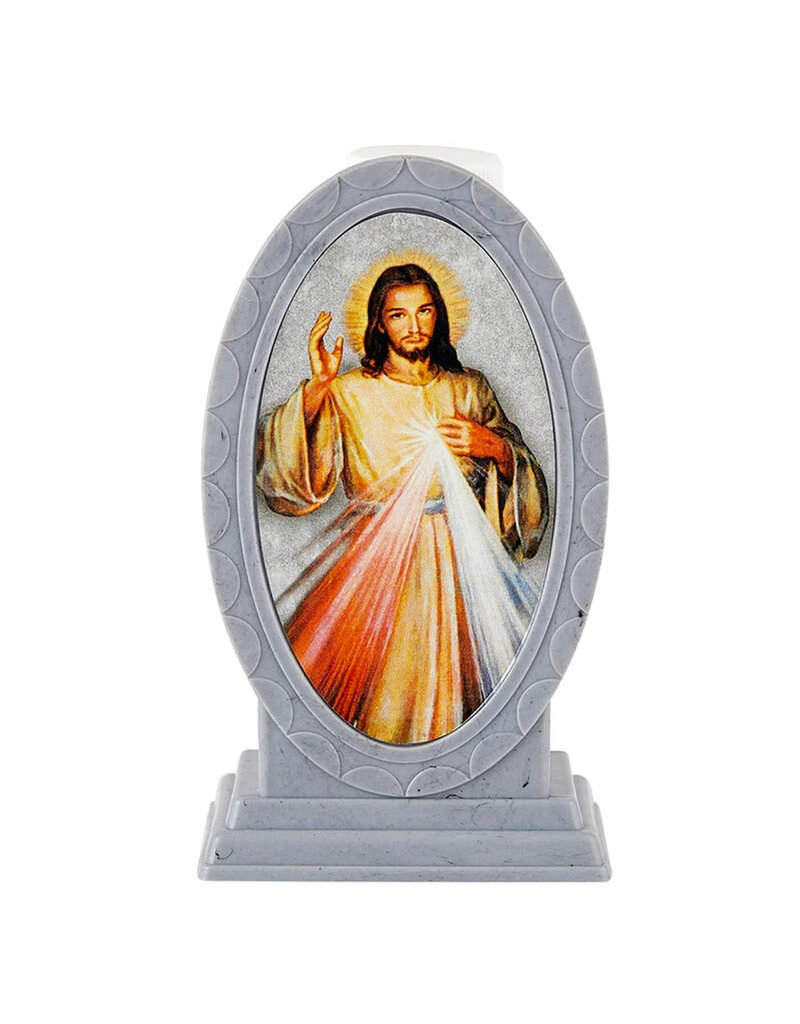 Christian Brands Divine Mercy Holy Water Bottle and Holder