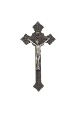 Goldscheider of Vienna 9" Crucifix in Cold Cast Bronze/Pewter