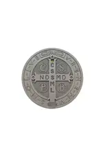 7"  St. Benedict Medal/Plaque in Pewter