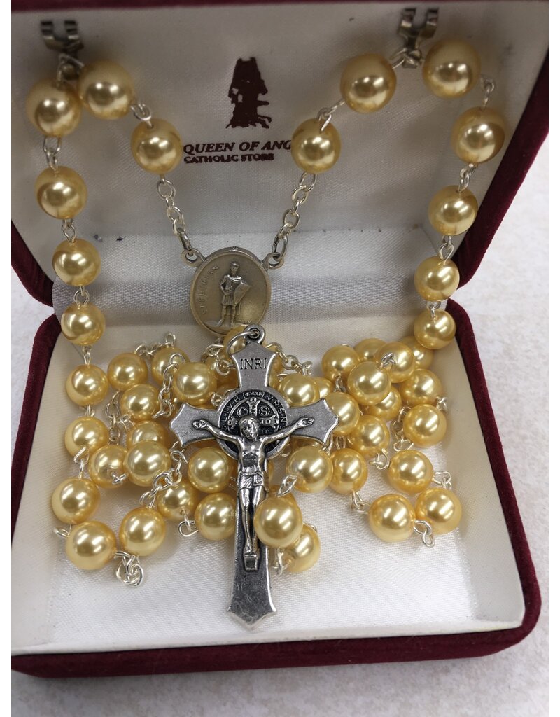 St. Florian Rosary with Benedict Crucifix