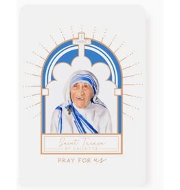 St. Teresa of Calcutta Prayer Card| Arch Design| Memorare Prayer