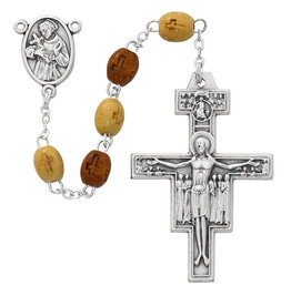 McVan Wood Tau Rosary