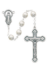 McVan 7mm Pearl Capped Rosary