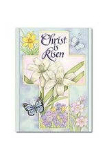 Altar + Home Christ is Risen Easter Card (flowers and butterflies)