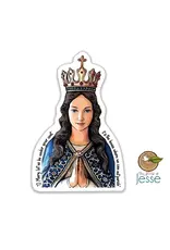 The Stump of Jesse Blessed Virgin Mary Catholic Sticker