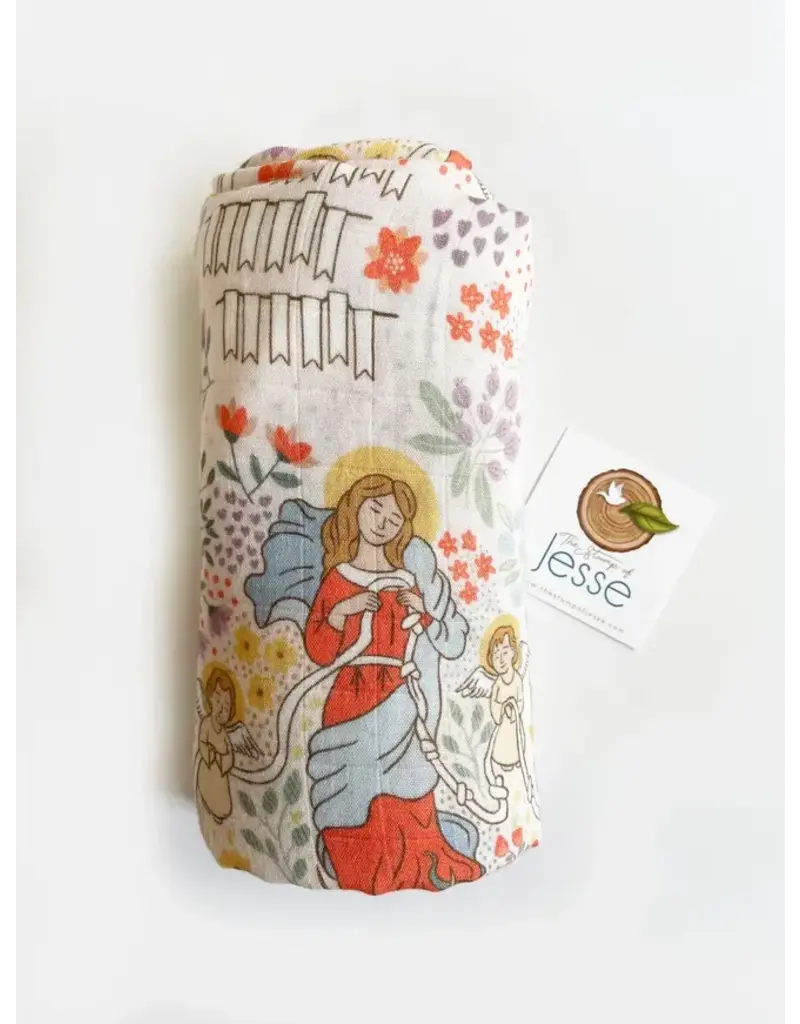 The Stump of Jesse Mary Undoer of Knots Deluxe Swaddle