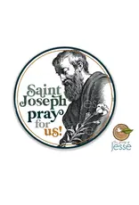 The Stump of Jesse St. Joseph Catholic Sticker