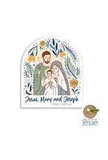 The Stump of Jesse The Holy Family Waterproof Vinyl Catholic Sticker