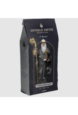 Catholic Coffee St. Benedict Dark Chocolate Hazelnut (Ground, 12oz) | Catholic Coffee
