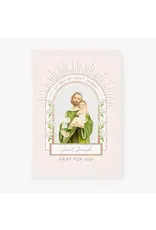 Litany of St. Joseph Prayer Card