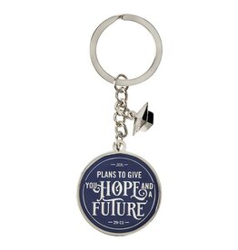 Abbey & CA Gift Keyring-Hope & A Future Jer. 29:11