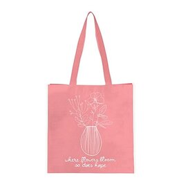 CB Gift Where Flowers Bloom So Does Hope Tote