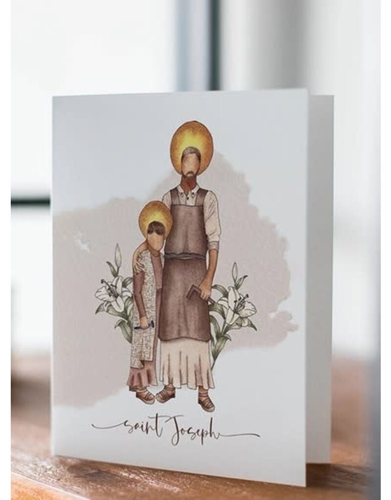 Catholic Greeting Card Joseph