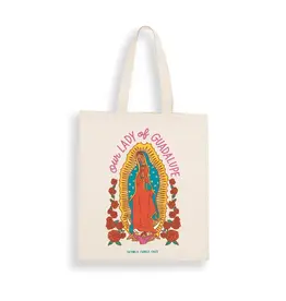 Catholic Family Crate Our Lady of Guadalupe Tote Bag