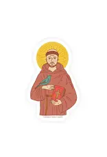 Catholic Family Crate Saint Francis of Assisi Sticker