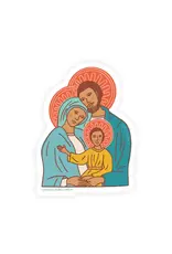 Catholic Family Crate Holy Family Sticker
