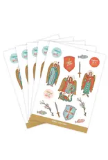 Catholic Family Crate Archangels Sticker Sheet Pack