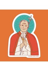 Catholic Family Crate Saint John Paul II Sticker