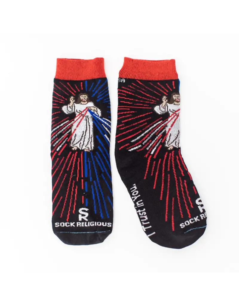 Sock Religious Sock Religious Socks Divine Mercy Kids Socks
