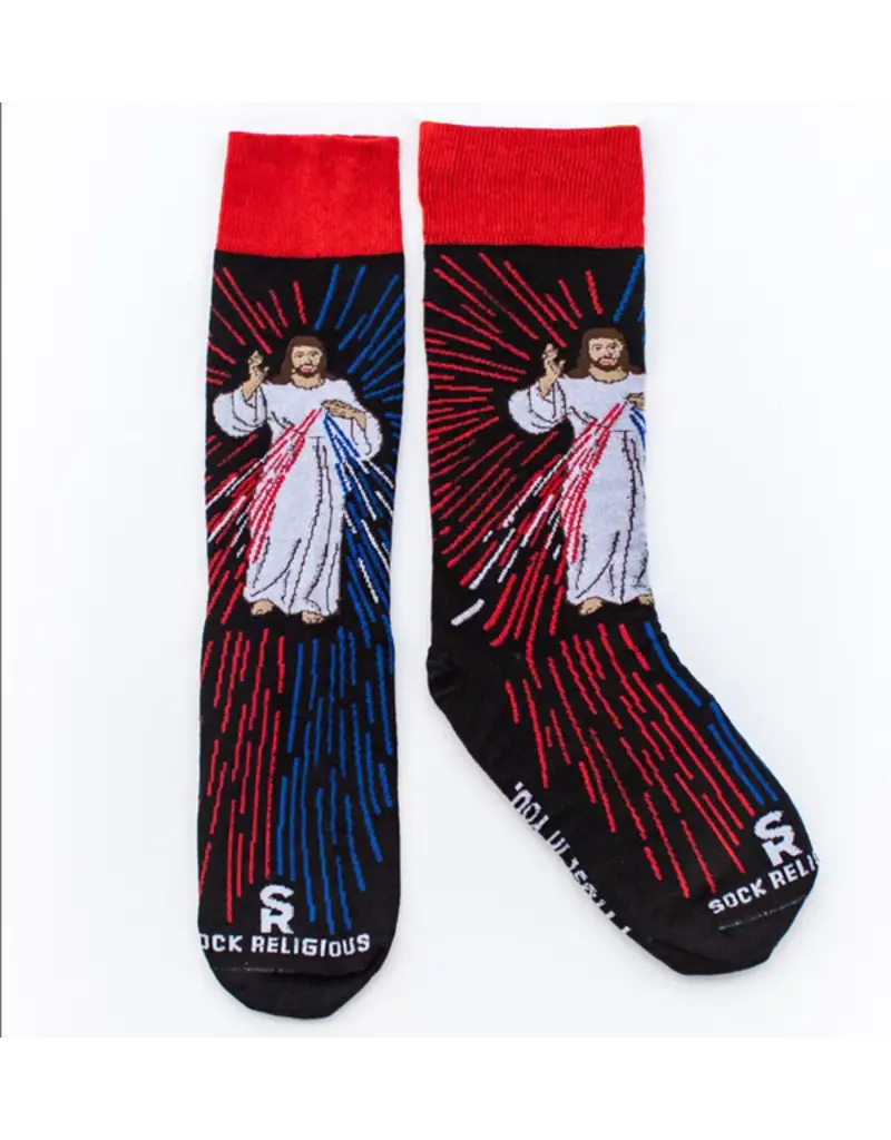 Sock Religious Sock Religious Socks Divine Mercy