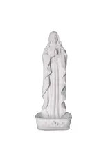 Goldscheider of Vienna 6.25" Standing Praying Virgin Rosary Holder/Font in White