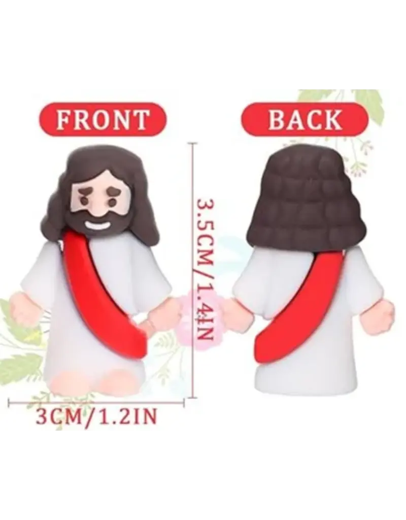 Spiritus (New Day) Jesus Mini Figurine Red Sash