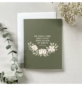 The Little Rose Shop St. Zelie Quote Miscarriage Card
