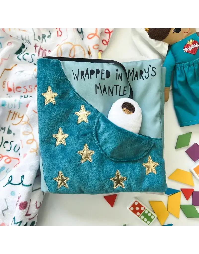 The Little Rose Shop Wrapped in Mary's Mantle Quiet Book