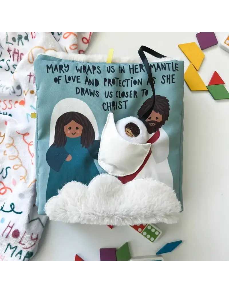 The Little Rose Shop Wrapped in Mary's Mantle Quiet Book