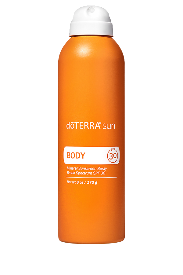 doTerra Sun Body Mineral Sunscreen Spray - Queen of Angels