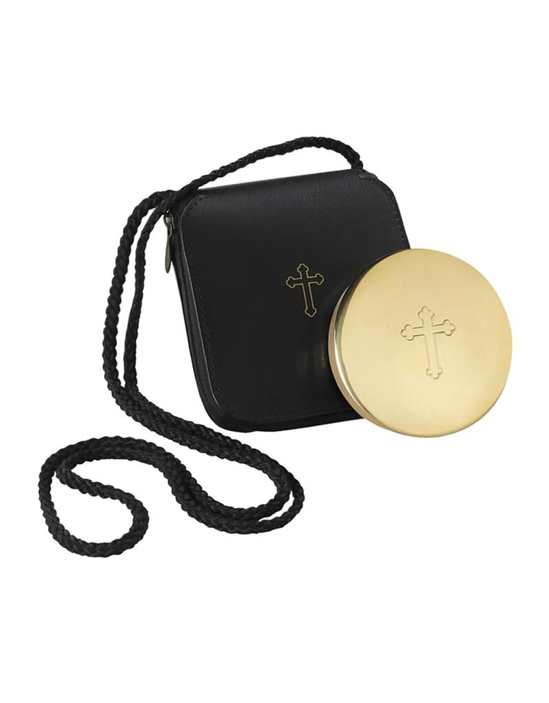 Christian Brands Sudbury Brass Hospital Pyx with Vinyl Burse