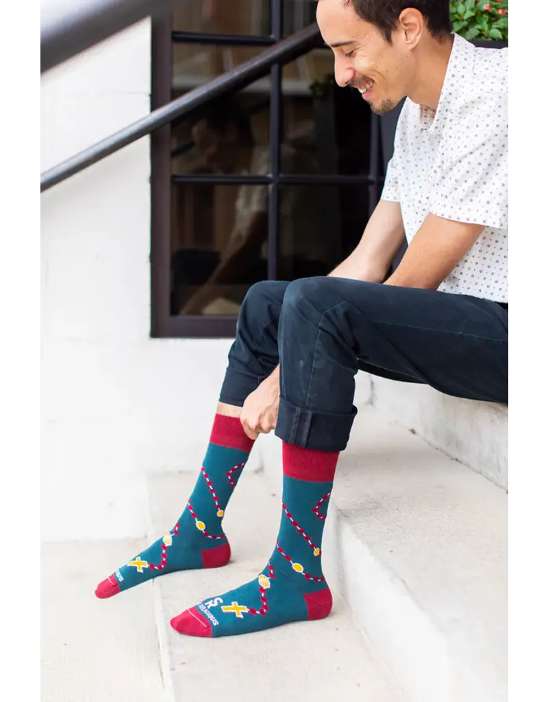 Sock Religious Sock Religious Socks Rosary