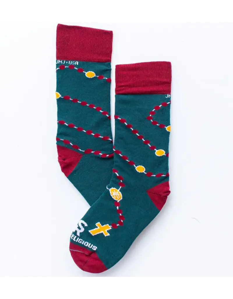 Sock Religious Sock Religious Socks Rosary
