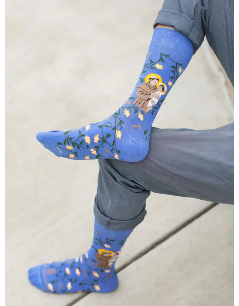 Sock Religious St. Anthony Adult Socks