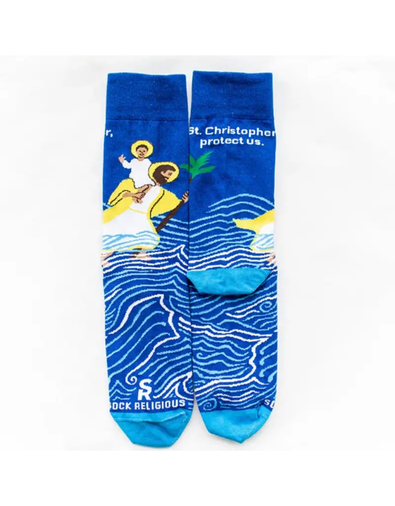 Sock Religious Sock Religious St. Christopher Socks