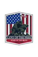 Kerusso HOLD FAST Land of the Free Sticker