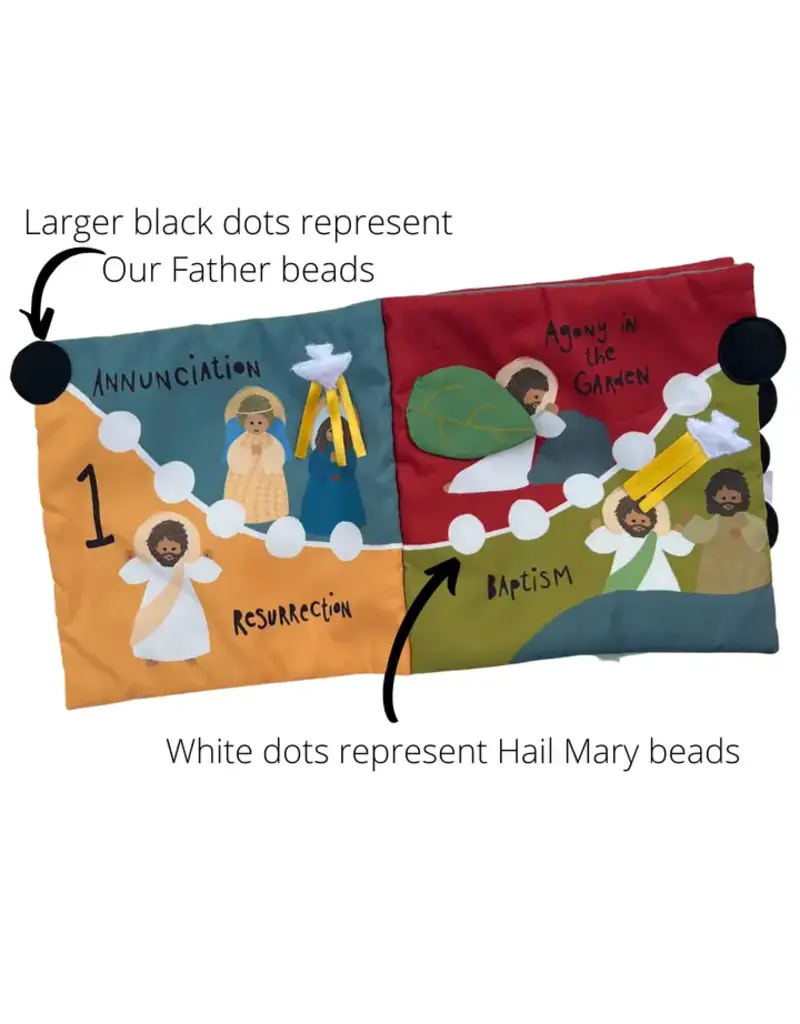 The Little Rose Shop Rosary Quiet Book