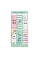 Christian Art Gifts Magnetic Bookmark - Sparkle Collection (Set Of 6)